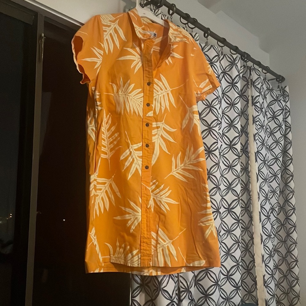 Sig Zane Lau’ae print dress with pockets